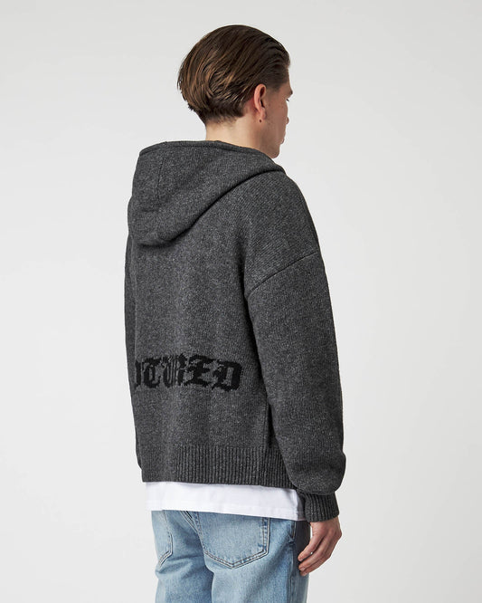 Captured Knit Zip Hoodie